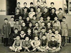 ECOLE LAMORICIERE GARCONS 1957 CM2 M. COLIN
